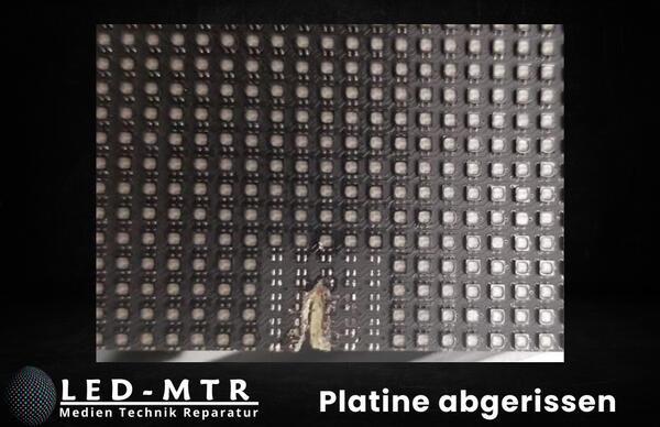 Fertig repariertes LED-Display-Modul