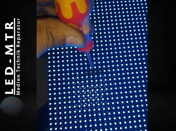 LED-Modul nach professioneller Reparatur